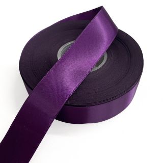 Wstążka satynowa dwustronna 25 mm purple