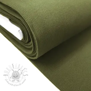 Ściągacz prążkowany army green ORGANIC