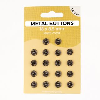 Napki METAL 8,5 mm anthracite