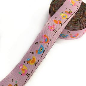 Wstążka Ptasia piosenka pink