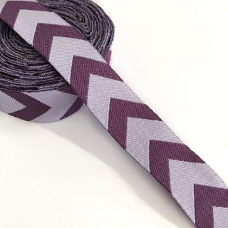 Wstążka Chevron purple