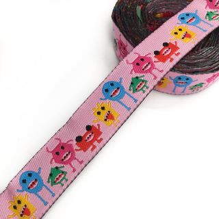 Wstążka Potwór pink