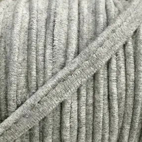 Lamówka jersey melange light grey