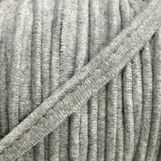Lamówka jersey melange light grey