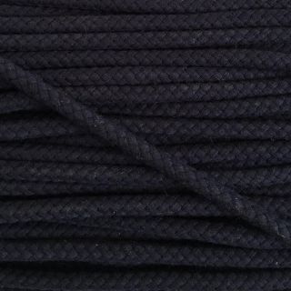 Bawełniany sznur 8 mm dark blue