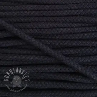 Bawełniany sznur 8 mm dark blue