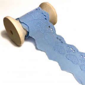 Krajka Heart light blue