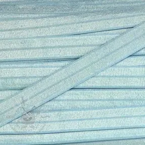 Lamówka gumowa 15 mm light blue