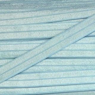 Lamówka gumowa 15 mm light blue
