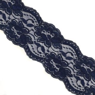 Koronka Blossom dark blue