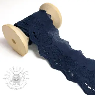 Koronka Heart dark blue