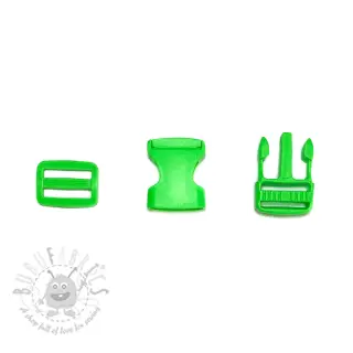 Klamra do nerki 25 mm lime