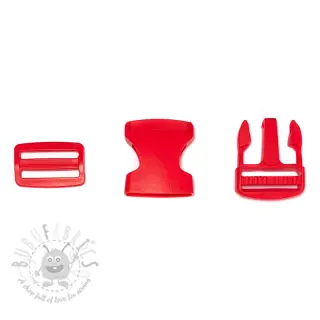 Klamra do nerki 38 mm red