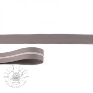 Lamówka imitacja skóry grey