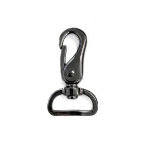Kovová karabína 25 mm anthracite