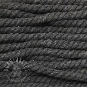Bawełniany sznur 12 mm anthracite