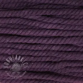 Bawełniany sznur 12 mm purple