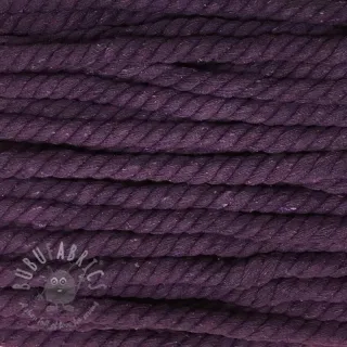Bawełniany sznur 12 mm purple