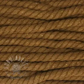 Bawełniany sznur 12 mm brown