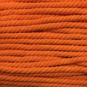 Bavlnená šnúra točená 12 mm oranžová