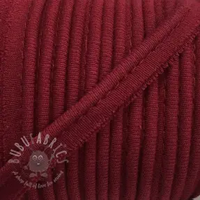 Lamówka jersey dark red
