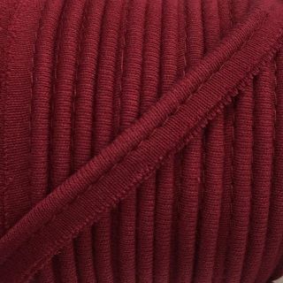 Lamówka jersey dark red