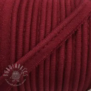 Lamówka jersey dark red