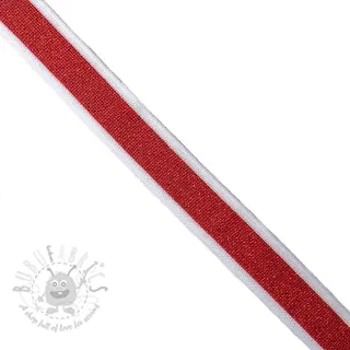 Lampas spodniowy LUREX red