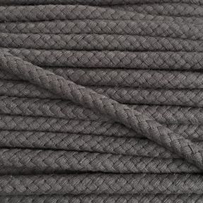 Bawełniany sznur 8 mm dark grey