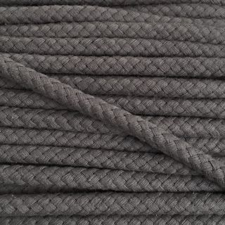 Bawełniany sznur 8 mm dark grey