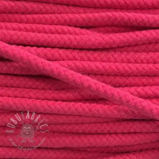 Bawełniany sznur 8 mm fuchsia