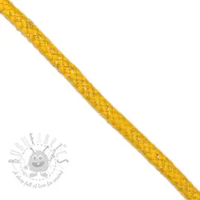 Sznurek Lurex 10 mm yellow