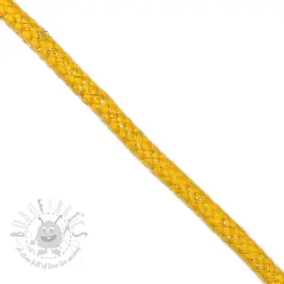 Sznurek Lurex 10 mm yellow