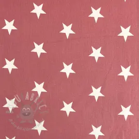 Bawełniana tkanina Stars blush