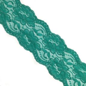 Koronka Blossom dark green