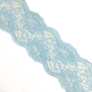 Koronka Blossom light blue
