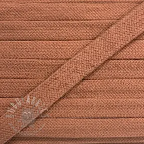 Sznurek bawełniany płaski 13 mm łososiowy