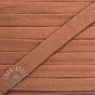 Sznurek bawełniany płaski 13 mm łososiowy