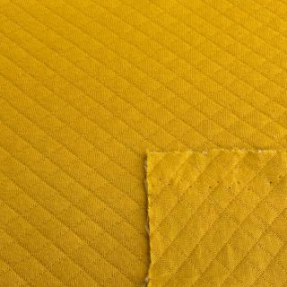 Dresówka pikowana yellow