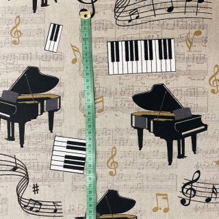 Tkanina dekoracyjna Linenlook Instrumental duet