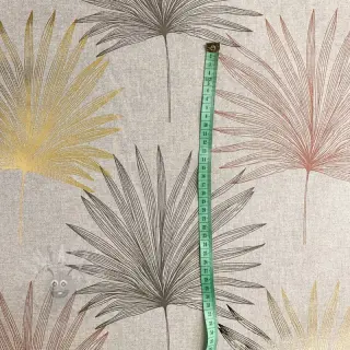 Tkanina dekoracyjna Luxury palm metallic premium