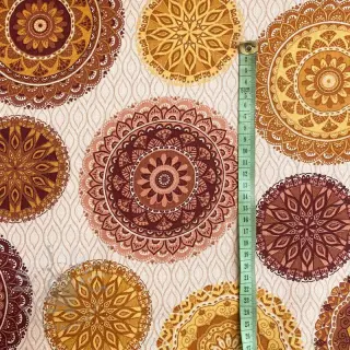 Tkanina dekoracyjna premium Mandala circle