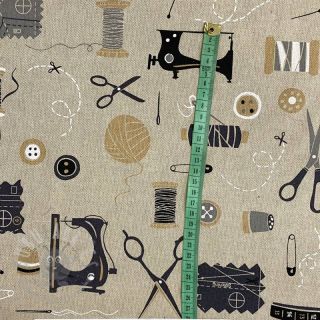Tkanina dekoracyjna Linenlook Sewing atelier