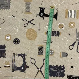 Tkanina dekoracyjna Linenlook Sewing atelier