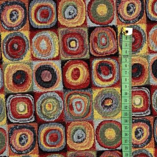 Tkanina dekoracyjna GOBELIN Colourful boxes