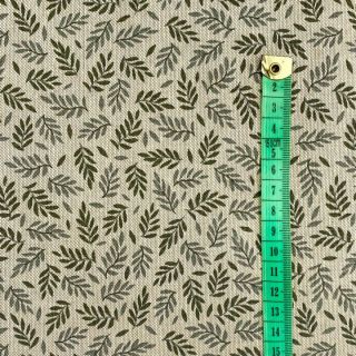 Tkanina dekoracyjna Linenlook premium Leaf Scandi