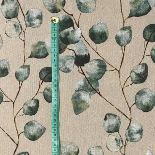 Tkanina dekoracyjna Linenlook Eucalyptus Leaves