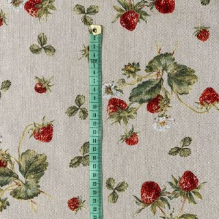 Tkanina dekoracyjna Linenlook Wild strawberries