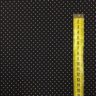 Bavlnená látka Petit dots black