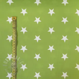 Bawełniana tkanina Stars mint